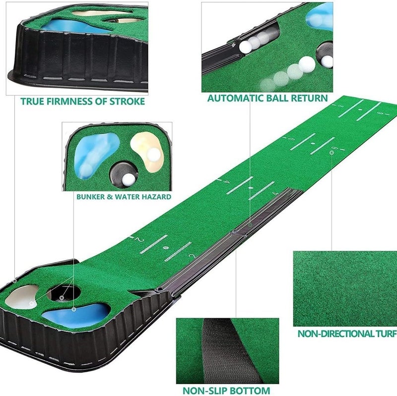 Ascent Golf Putting Mat for Various Skill Levels - Image 2